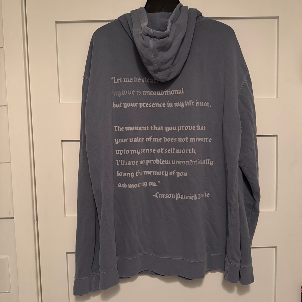Boys lie denim graphic oversized hooded sweatshirt hoodie angels 23421 - Picture 11 of 16